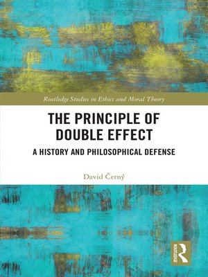 cover image of The Principle of Double Effect
